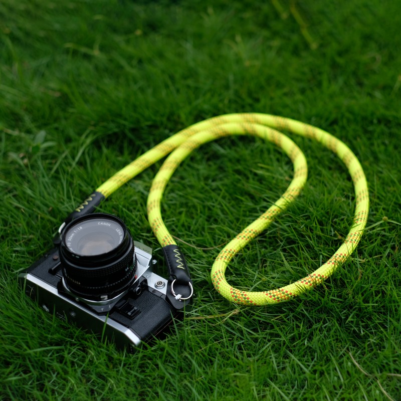 CSR Pattern Rope Camera Strap (France Beal Static Rope)